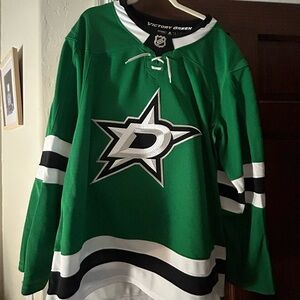 Adidas Victory Green Jersey with Black and White Accents